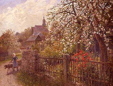 Photo of "APPLE BLOSSOM" by ALBERT ERNST MUHLIG