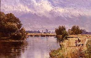 Photo of "LOOKING TOWARDS ETON WICK, BERKSHIRE, ENGLAND" by WILLIAM E. HARRIS