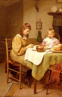 Photo of "TEA TIME, 1897" by HARRY (IN COPYRIGHT) BROOKER