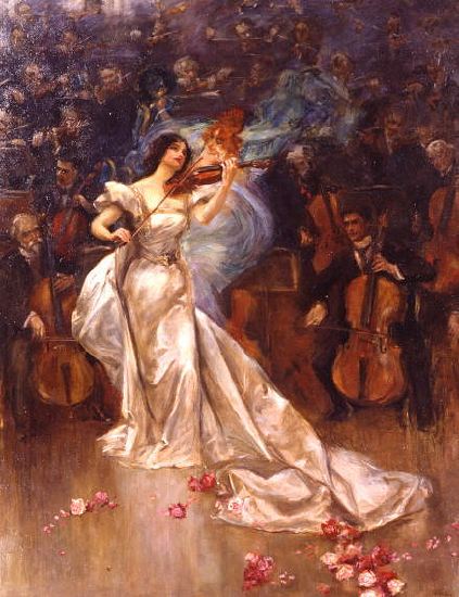 Photo of "THE VIOLINIST WILMA NERUDA (IN COPYRIGHT)" by VIOLET VICTORIA (LATER B KAUL