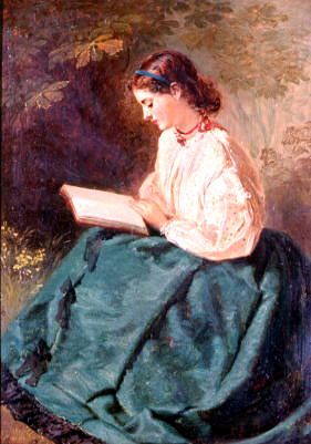 Photo of "READING, 1865" by JERRY BARRETT