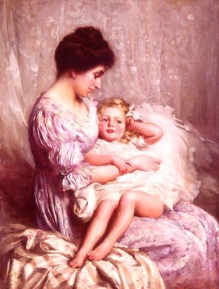 Photo of "MUMMY'S LITTLE DARLING" by THOMAS BENJAMIN KENNINGTON