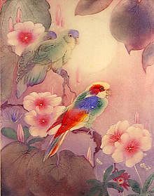 Photo of "PARROTS" by EDWARD JULIUS (COPYRIGHT DETMOLD