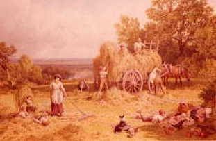 Photo of "THE HAYWAIN." by MYLES BIRKET FOSTER