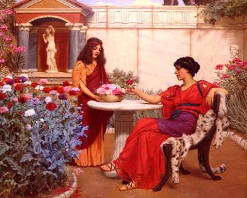 Photo of "CHOOSING, 1907." by JOHN WILLIAM GODWARD