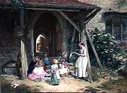 Photo of "PLAYING AT SCHOOLS, 1857" by CHARLES JAMES LEWIS