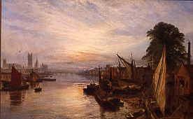 Photo of "LONDON FROM VAUXHALL, 1864" by HENRY DAWSON