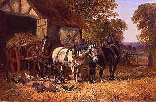 Photo of "THE HAY CART" by JOHN FREDERICK HERRING