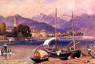 Photo of "BAVENO, LAKE MAGGIORE, ITALY" by MYLES BIRKET FOSTER