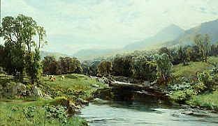 Photo of "A TROUT STREAM, 1884" by DAVID FARQUHARSON