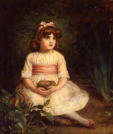 Photo of "THE EMPTY NEST, 1887" by SIR JOHN EVERETT MILLAIS