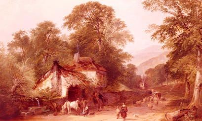 Photo of "THE OLD FORGE, AMBLESIDE, WESTMORLAND, 1846" by HENRY JOHN BODDINGTON