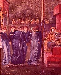 Photo of "KING RENE'S WEDDING" by SIR EDWARD COLEY BURNE-JONES