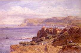 Photo of "ROBIN HOODS BAY." by MYLES BIRKET FOSTER