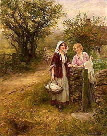 Photo of "MARKET MORNING" by HENRY JOHN YEEND KING