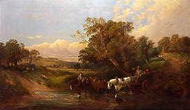 Photo of "CARTERS AT A FORD, 1875" by EDWIN L. MEADOWS