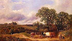 Photo of "GLEANERS RETURNING, 1872" by JAMES EDWIN MEADOWS