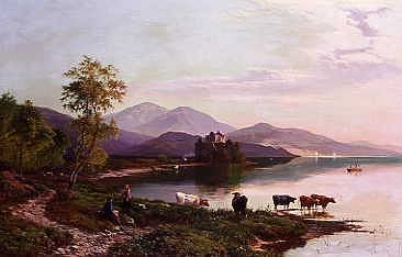 Photo of "KILCHURN CASTLE, LOCH AWE, SCOTLAND, 1862" by SIDNEY RICHARD PERCY