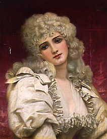 Photo of "A BEAUTY" by HERBERT GUSTAVE SCHMALZ