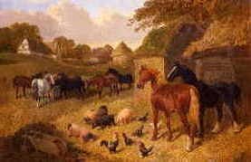 Photo of "FARMYARD MEETING" by JOHN FREDERICK HERRING