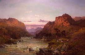 Photo of "ABERGLASLYN, WALES" by ALFRED DE BREANSKI