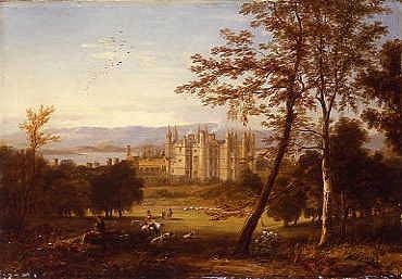 Photo of "CONISHEAD PRIORY, CUMBRIA, ENGLAND, 1807" by JOHN WILSON CARMICHAEL