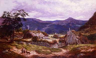 Photo of "CROFTS IN THE HIGHLANDS" by  BANKS