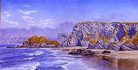 Photo of "A LONELY BEACH, ZACHORY ISLES, 1881" by JOHN BRETT