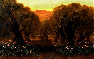 Photo of "THE GARDEN OF GETHSEMANE." by EDWARD LEAR