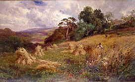 Photo of "A HILLSIDE CORNFIELD" by JOHN HORACE HOOPER