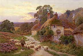 Photo of "THE EDGE OF THE MOOR" by CHARLES JAMES ADAMS