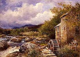 Photo of "MILL ON THE LLUGWY, TAN-Y-BWLCH, NORTH WALES" by DAVID BATES