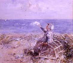 Photo of "A CHEERFUL GREETING" by ROBERT GEMMELL HUTCHISON