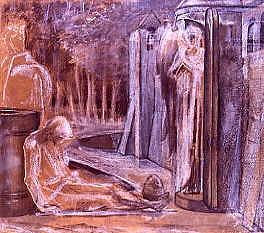 Photo of "THE FAILURE OF SIR LANCELOT" by SIR EDWARD COLEY BURNE-JONES