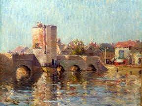 Photo of "ST. IVES BRIDGE, HUNTINGDONSHIRE, ENGLAND" by EDWARD AUBREY HUNT