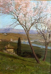 Photo of "ALMOND BLOSSOM, 1884" by MATTHEW RIDLEY CORBET