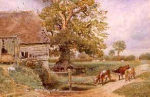 Photo of "NEAR CHIDDINGFOLD." by MYLES BIRKET FOSTER