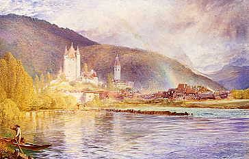 Photo of "THUN, SWITZERLAND." by ALFRED WILLIAM HUNT