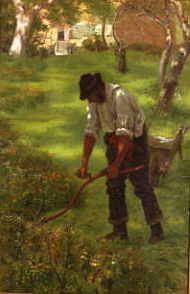 Photo of "CUTTING WEEDS" by WILLIAM BLANDFORD FLETCHER