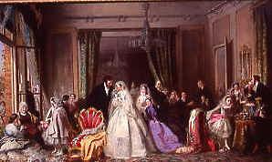 Photo of "THE WEDDING RECEPTION" by GEORGE ELGAR HICKS