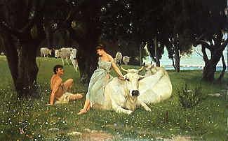 Photo of "THE WOOING OF DAPHNIS" by ARTHUR LEMON