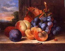 Photo of "STILL LIFE OF FRUIT 1860" by EDWARD LADELL