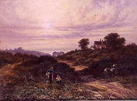 Photo of "A COUNTRY SCENE, 1822" by WALTER WILLIAMS