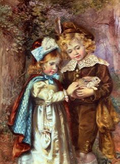 Photo of "THE PET RABBIT" by AGNES GARDNER KING