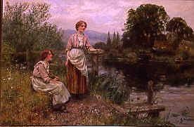Photo of "WAITING FOR THE FERRY" by HENRY JOHN YEEND KING