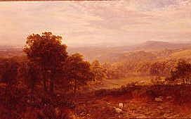Photo of "VIEW FROM PITCH HILL, NR. THE WINDMILL, EWHURST, SURREY" by GEORGE VICAT COLE