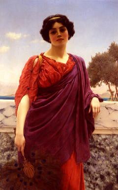 Photo of "RENDEZ-VOUS, 1903" by JOHN WILLIAM GODWARD