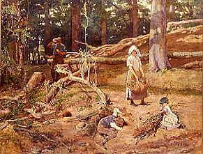 Photo of "THE WOODMAN'S FAMILY, 1869" by WILLIAM SMALL