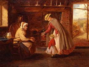 Photo of "VISITING GRANNY" by ALFRED H. GREEN