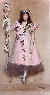Photo of "YOUNG GIRL" by SIR JOHN (REVIVED COPYRI LAVERY
